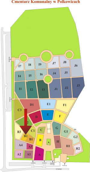 Brak mapy sektorowej