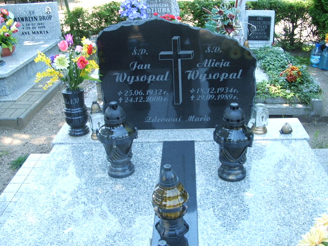 Grób Jan Wysopal