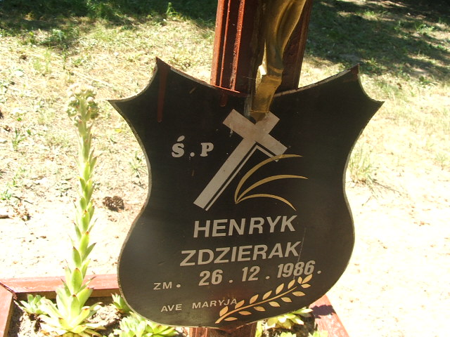 Henryk Zdzierak Polkowice Gmina - Grobonet - Wyszukiwarka osób pochowanych