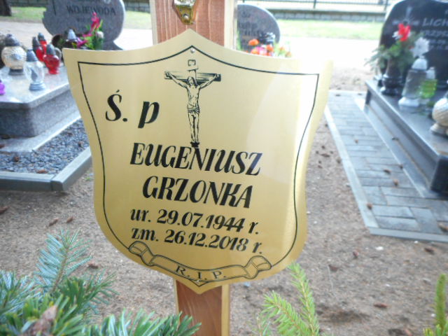 Eugeniusz Grzonka 1944 Polkowice Gmina - Grobonet - Wyszukiwarka osób pochowanych