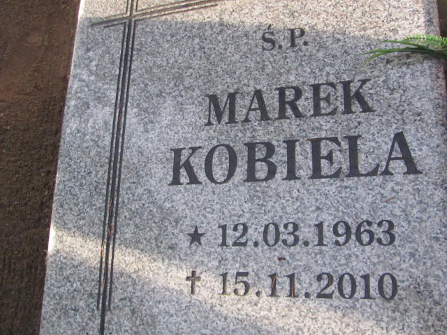 Marek Kobiela 1963 Polkowice Gmina - Grobonet - Wyszukiwarka osób pochowanych