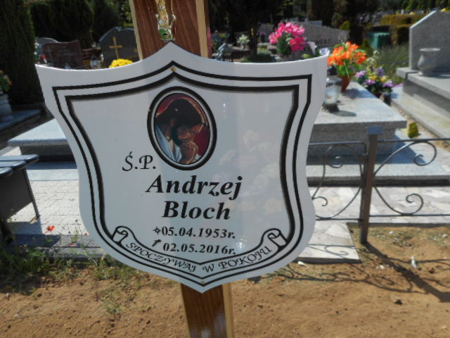 Andrzej BLOCH 1953 Polkowice Gmina - Grobonet - Wyszukiwarka osób pochowanych