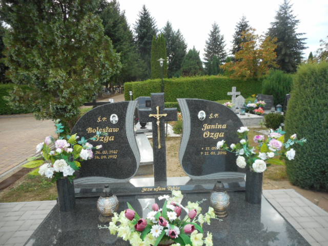 Janina OZGA 1949 Polkowice Gmina - Grobonet - Wyszukiwarka osób pochowanych