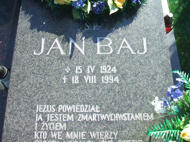 Janina Baj 1931 Polkowice Gmina - Grobonet - Wyszukiwarka osób pochowanych