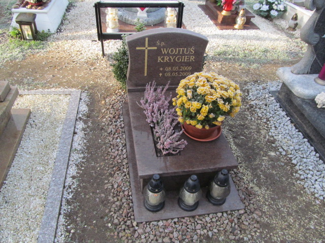 Grób Wojciech Krygier