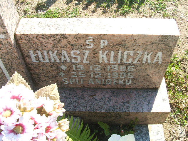 Łukasz Kliczka 1986 Polkowice Gmina - Grobonet - Wyszukiwarka osób pochowanych