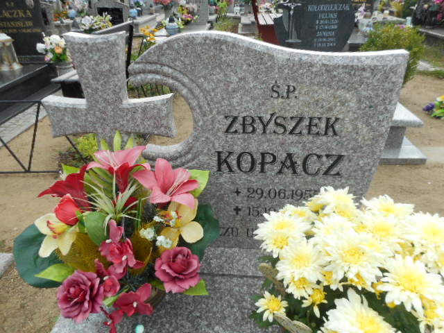 Zbyszek KOPACZ 1955 Polkowice Gmina - Grobonet - Wyszukiwarka osób pochowanych