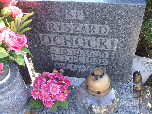 Ryszard Ochocki 1939 Polkowice Gmina - Grobonet - Wyszukiwarka osób pochowanych