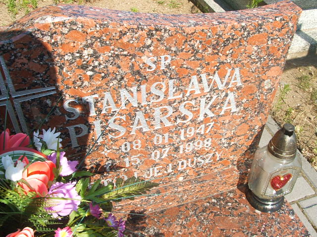 Stanisława Pisarska 1947 Polkowice Gmina - Grobonet - Wyszukiwarka osób pochowanych