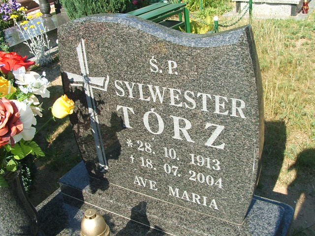 Sylwester Tórz 1913 Polkowice Gmina - Grobonet - Wyszukiwarka osób pochowanych