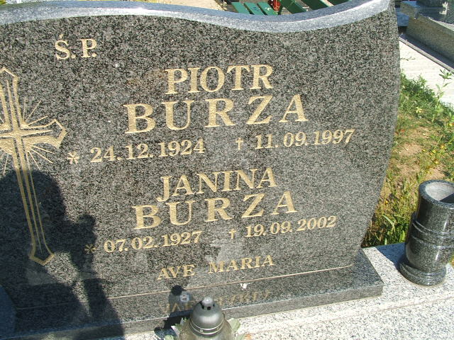 Piotr Burza 1924 Polkowice Gmina - Grobonet - Wyszukiwarka osób pochowanych