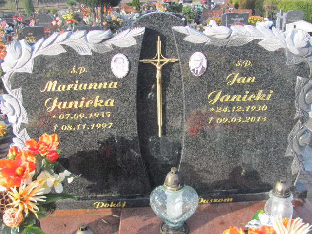 Marianna Lucyna Janicka 1935 Polkowice Gmina - Grobonet - Wyszukiwarka osób pochowanych