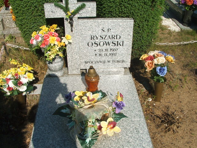 Grób Ryszard Jerzy Osowski