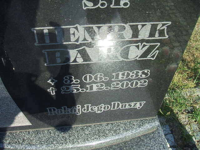 Henryk Barcz 1938 Polkowice Gmina - Grobonet - Wyszukiwarka osób pochowanych