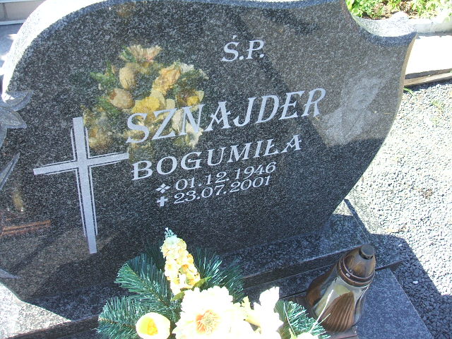Bogumiła Sznajder 1946 Polkowice Gmina - Grobonet - Wyszukiwarka osób pochowanych