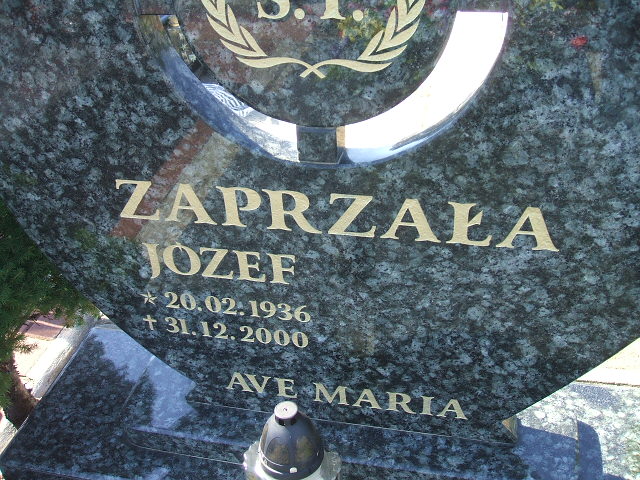 Józef Zaprzała 1936 Polkowice Gmina - Grobonet - Wyszukiwarka osób pochowanych