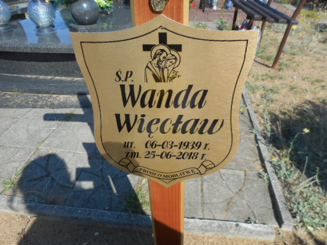 Grób Wanda Więcław