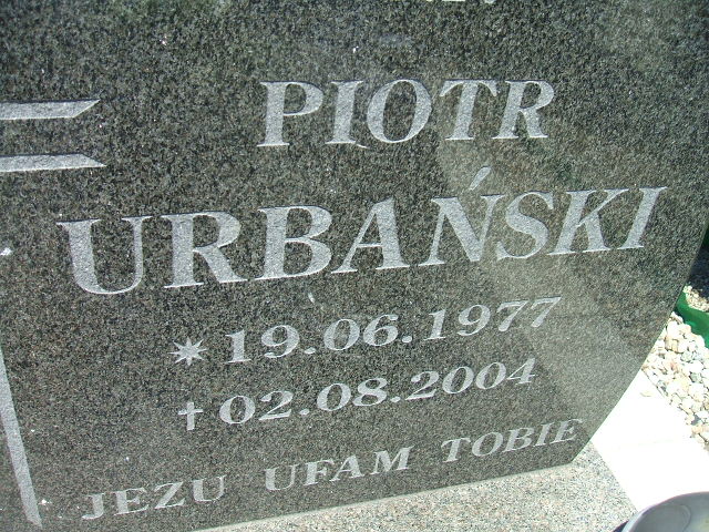 Lucyna Urbańska 1954 Polkowice Gmina - Grobonet - Wyszukiwarka osób pochowanych