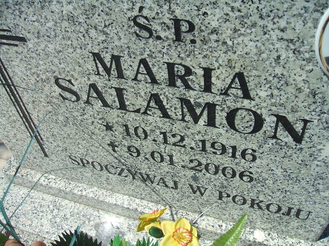 Maria Salamon Polkowice Gmina - Grobonet - Wyszukiwarka osób pochowanych