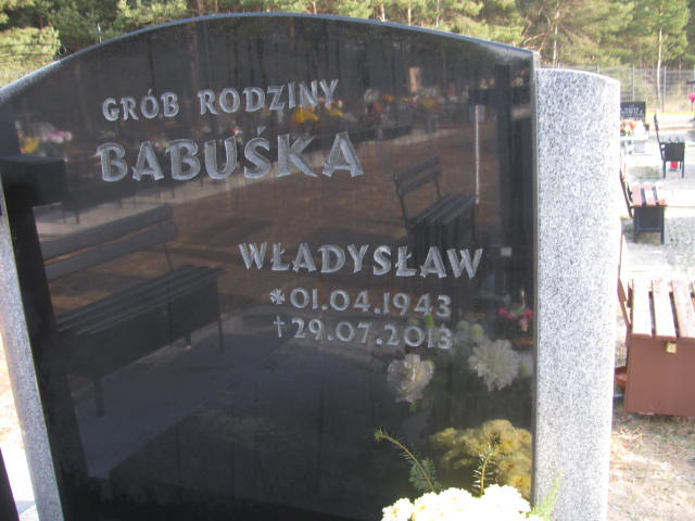 Władysław Babuśka 1943 Polkowice Gmina - Grobonet - Wyszukiwarka osób pochowanych