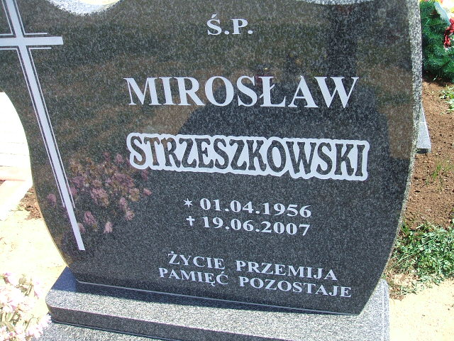 Mirosław Strzeszkowski 1956 Polkowice Gmina - Grobonet - Wyszukiwarka osób pochowanych