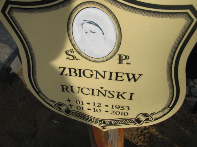 Zbigniew Ruciński 1953 Polkowice Gmina - Grobonet - Wyszukiwarka osób pochowanych