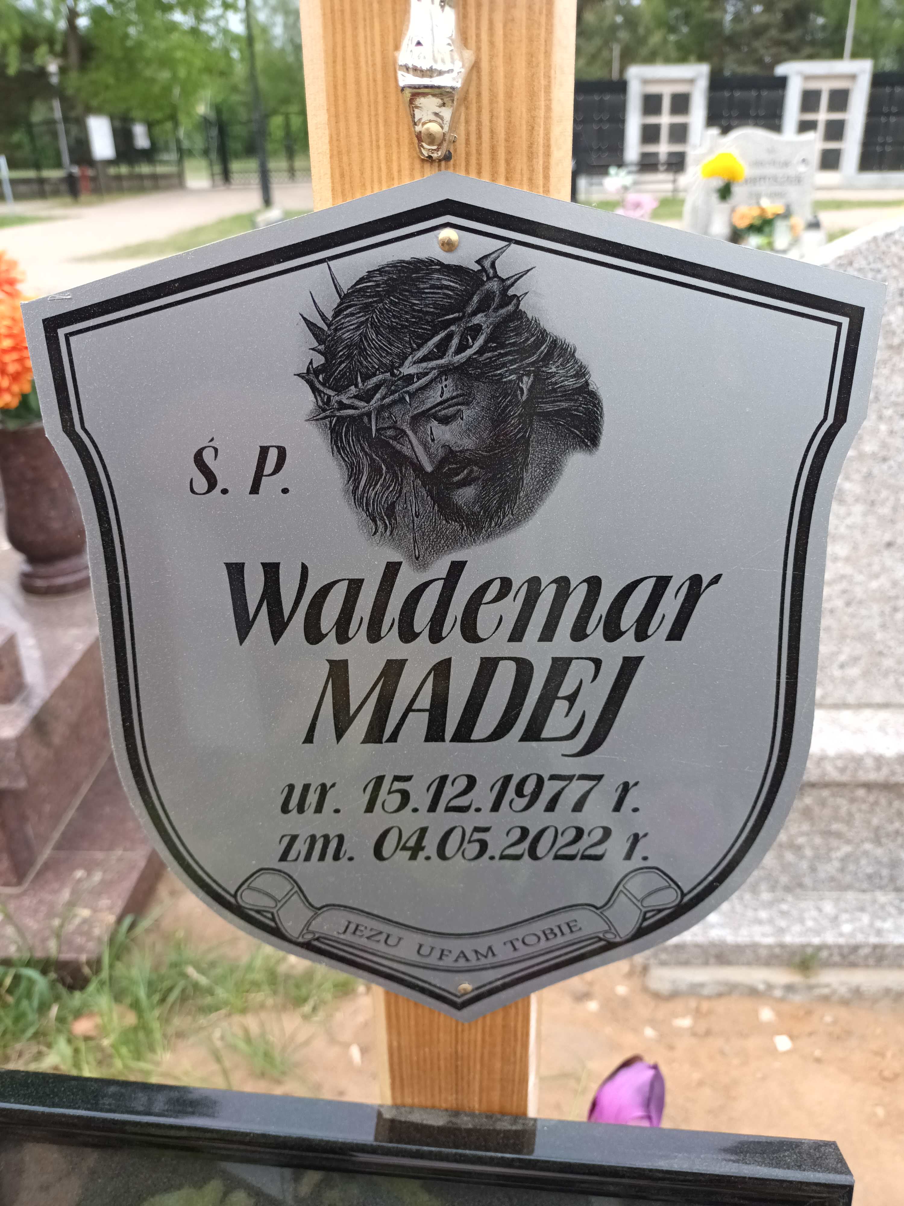 Waldemar Madej 1977 Polkowice Gmina - Grobonet - Wyszukiwarka osób pochowanych