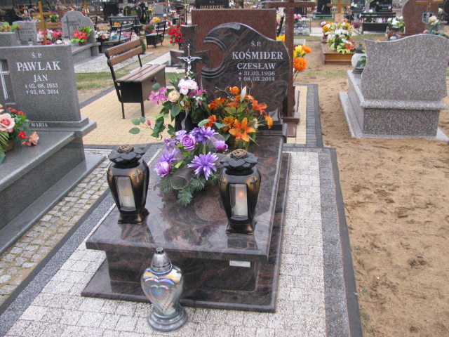 Grób Czesław Kośmider