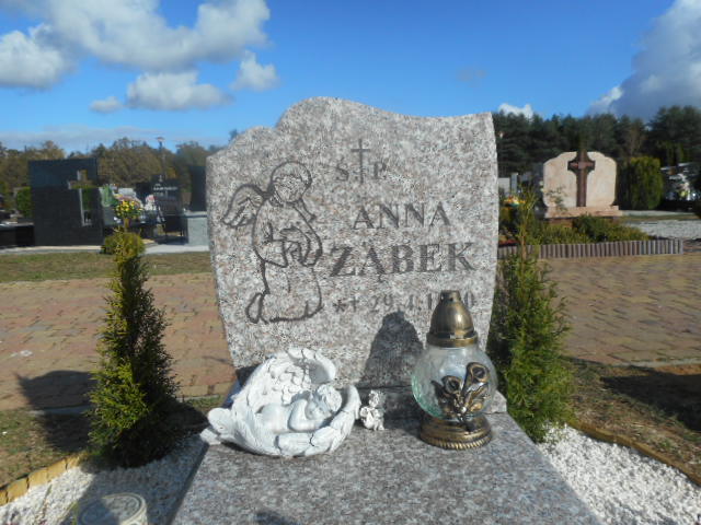 Anna Ząbek 1990 Polkowice Gmina - Grobonet - Wyszukiwarka osób pochowanych