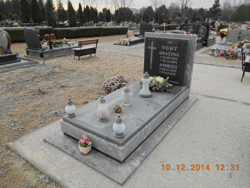 Andrzej Vogt 1950 Polkowice Gmina - Grobonet - Wyszukiwarka osób pochowanych