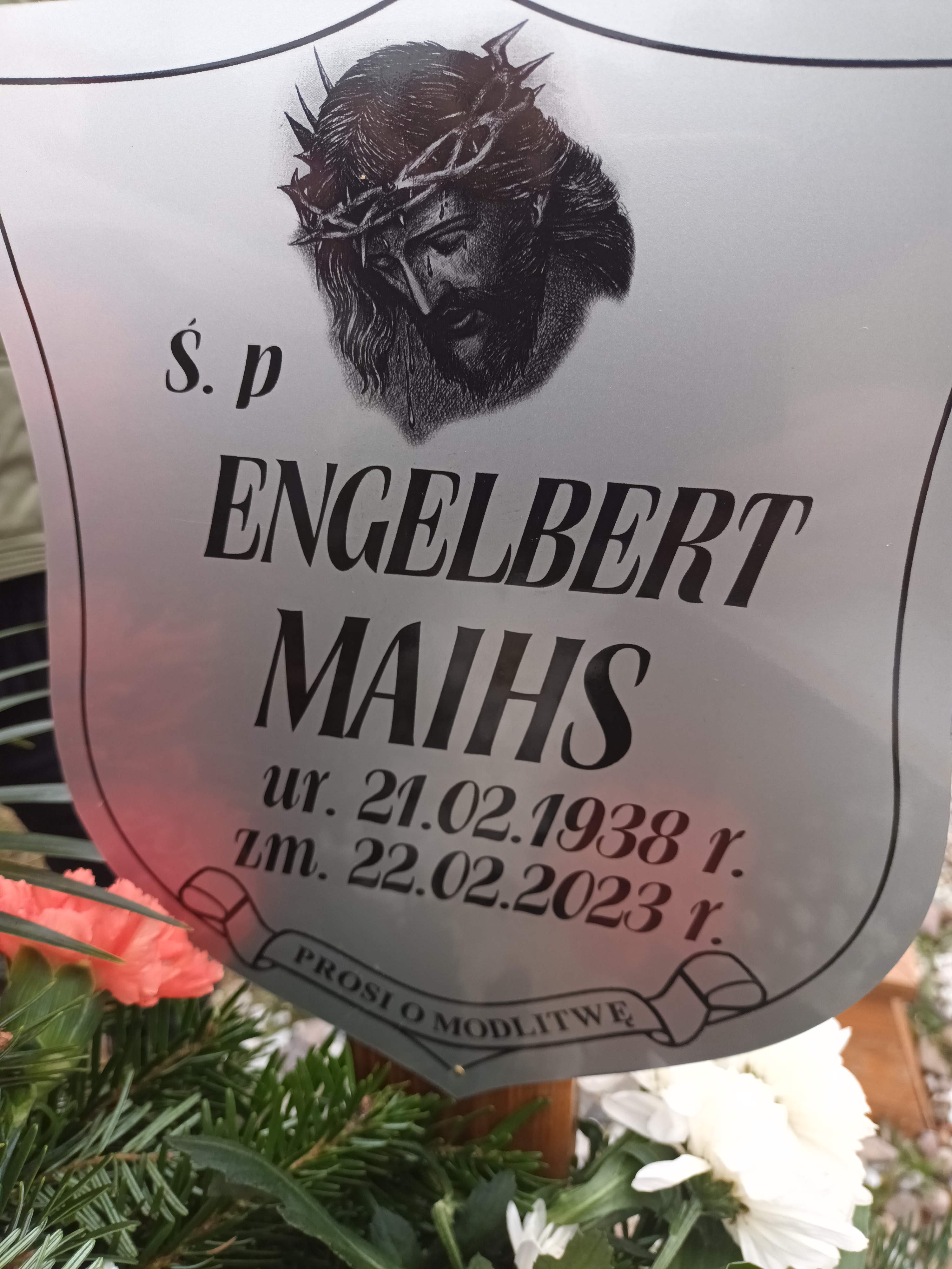 Engelbert Maihs 1938 Polkowice Gmina - Grobonet - Wyszukiwarka osób pochowanych