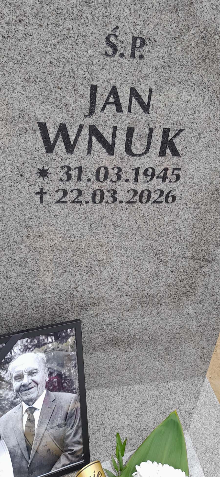 Jan Wnuk 1945 Polkowice Gmina - Grobonet - Wyszukiwarka osób pochowanych