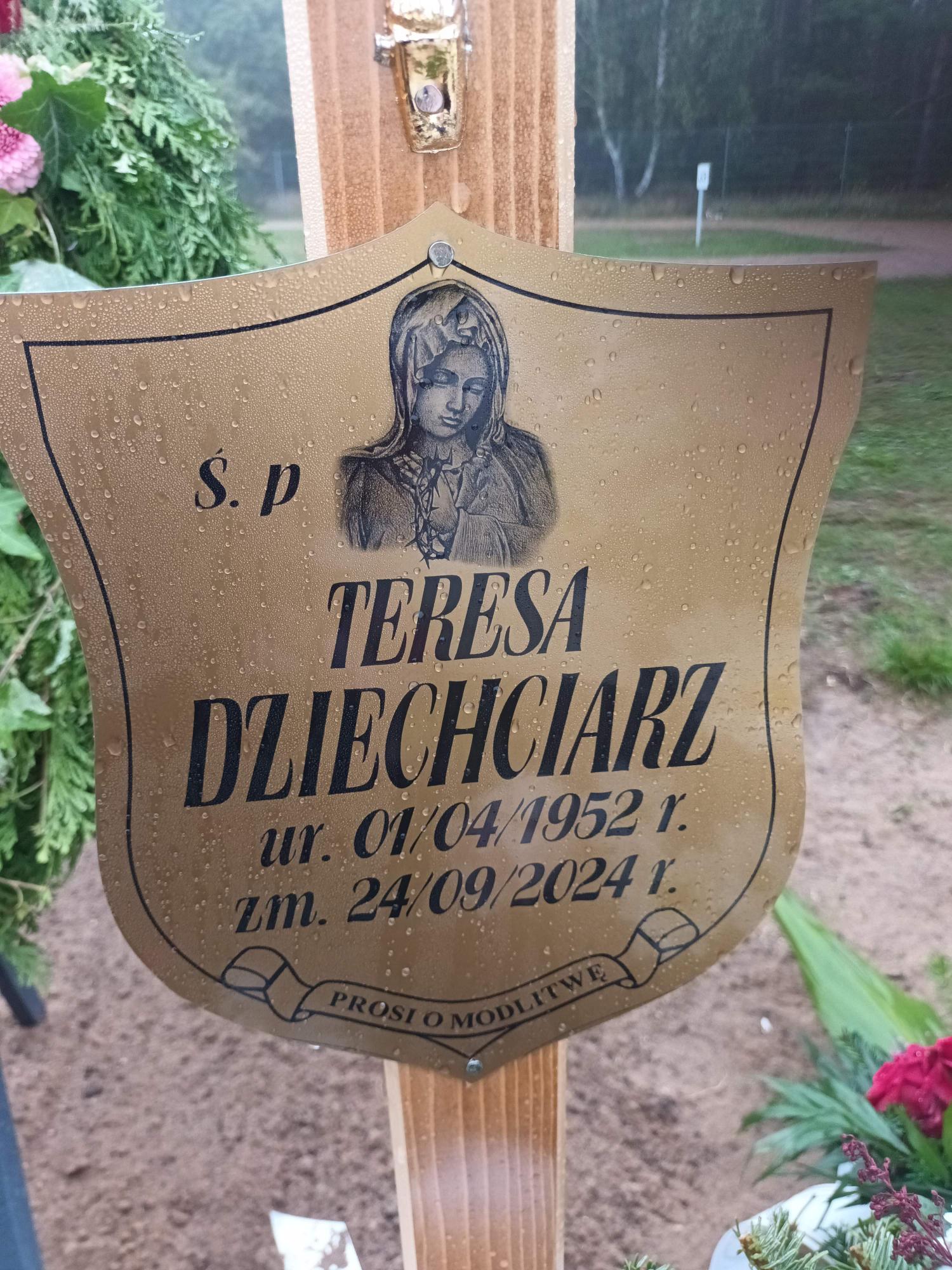 Teresa Dziechciarz 1952 Polkowice Gmina - Grobonet - Wyszukiwarka osób pochowanych