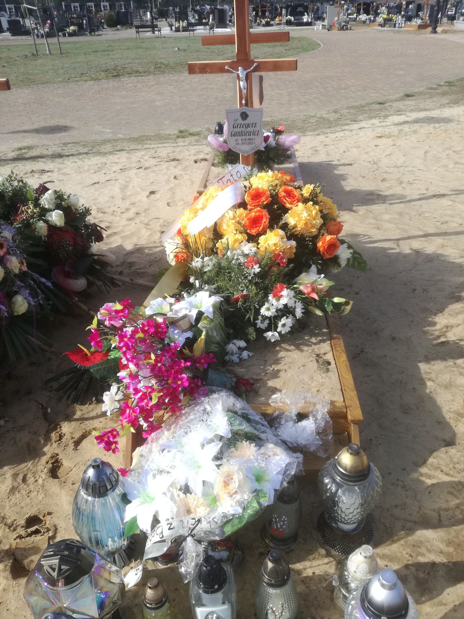 Grób Grzegorz Gankiewicz