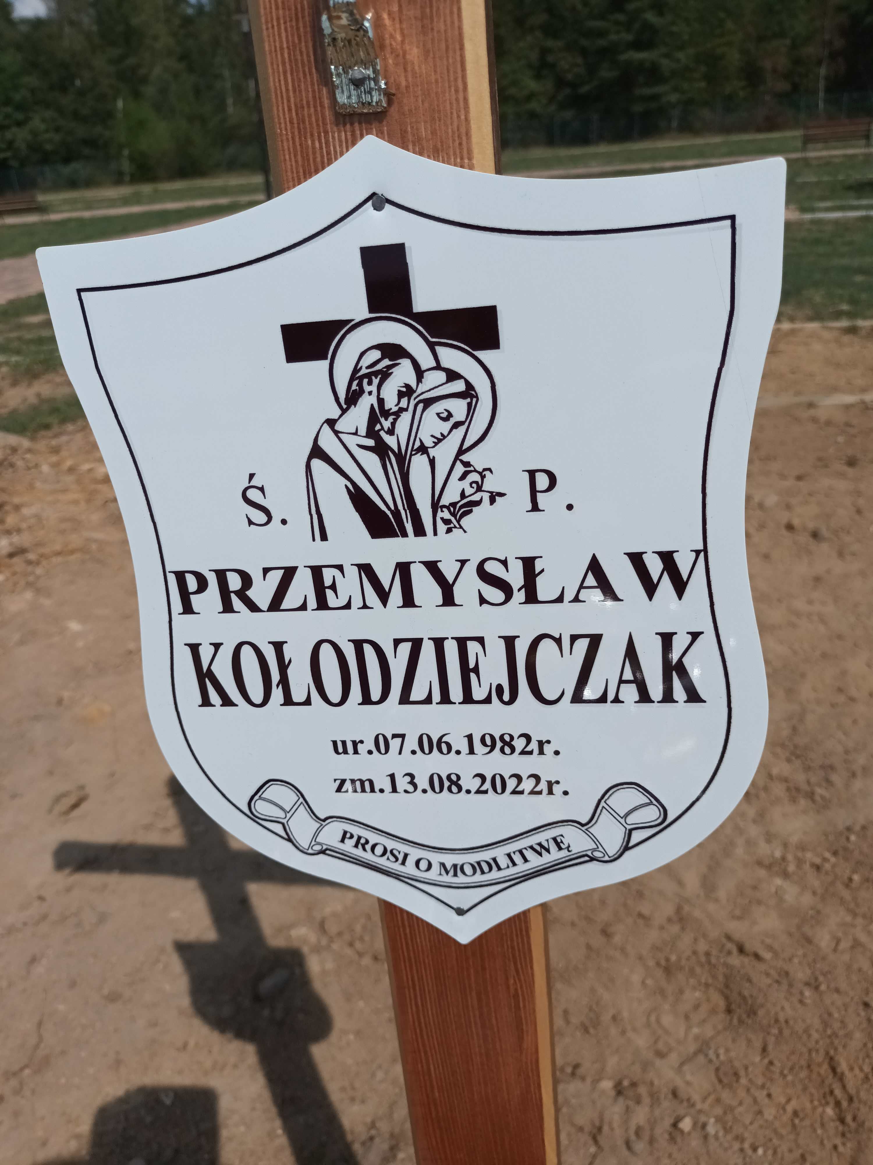 Przemysław Kołodziejczak 1982 Polkowice Gmina - Grobonet - Wyszukiwarka osób pochowanych