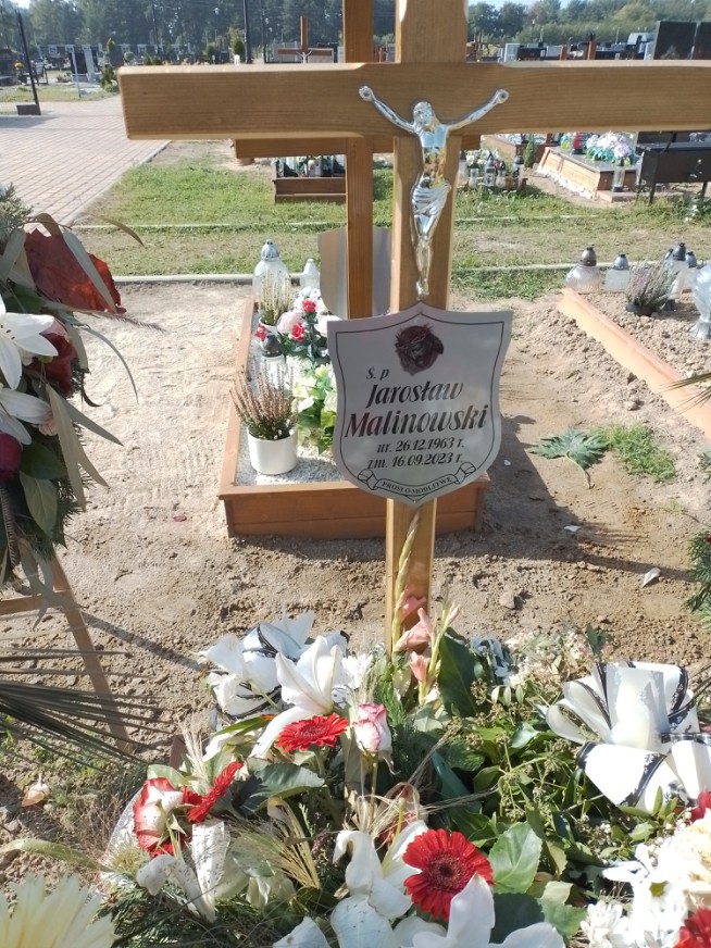 Jarosław Malinowski 1963 Polkowice Gmina - Grobonet - Wyszukiwarka osób pochowanych