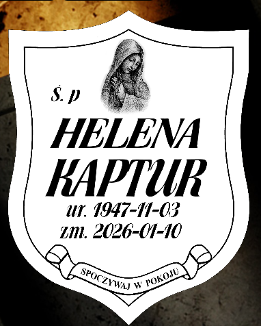 Grób Helena Kaptur