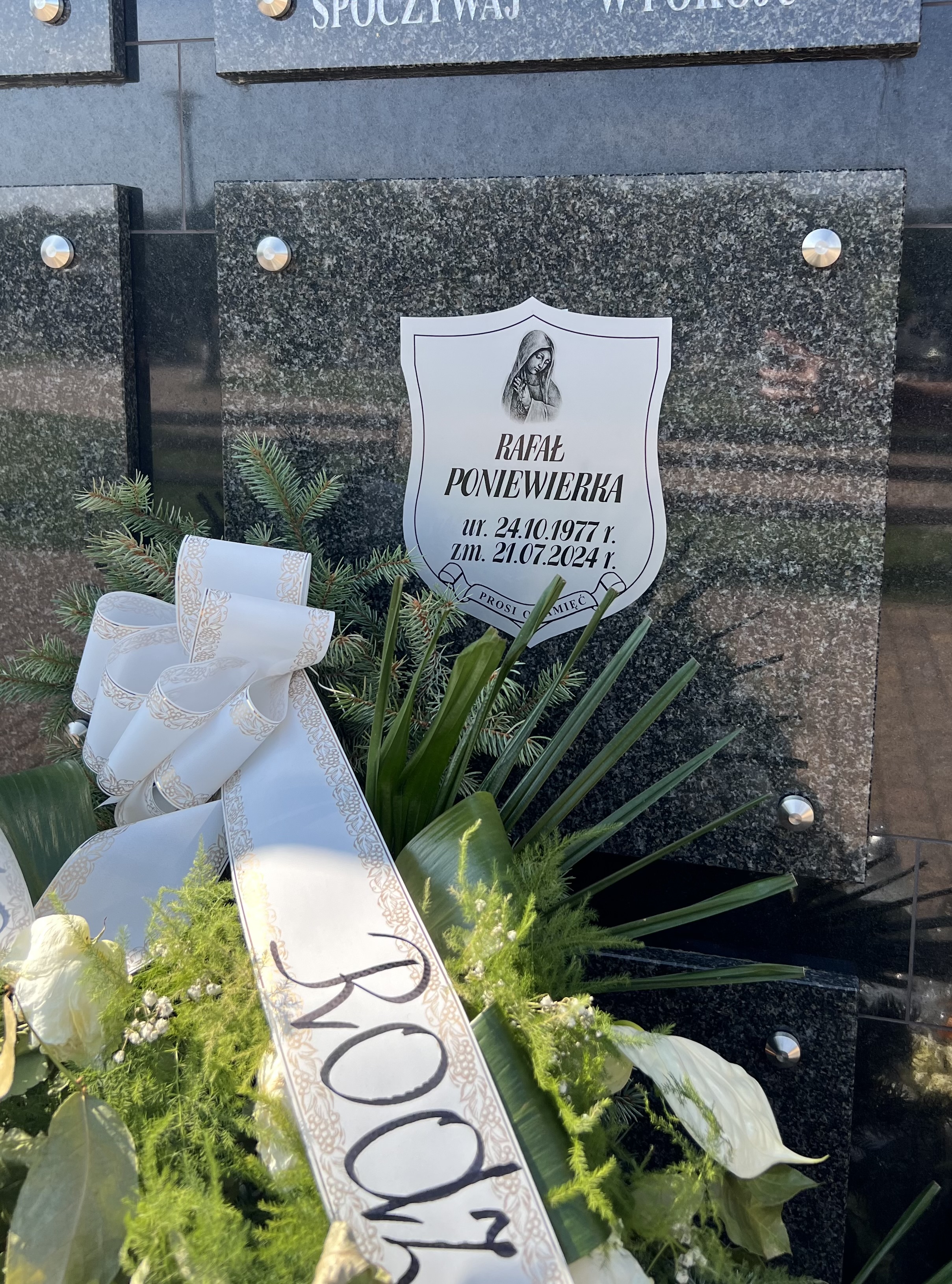 Zdjęcie grobu Rafał Poniewierka