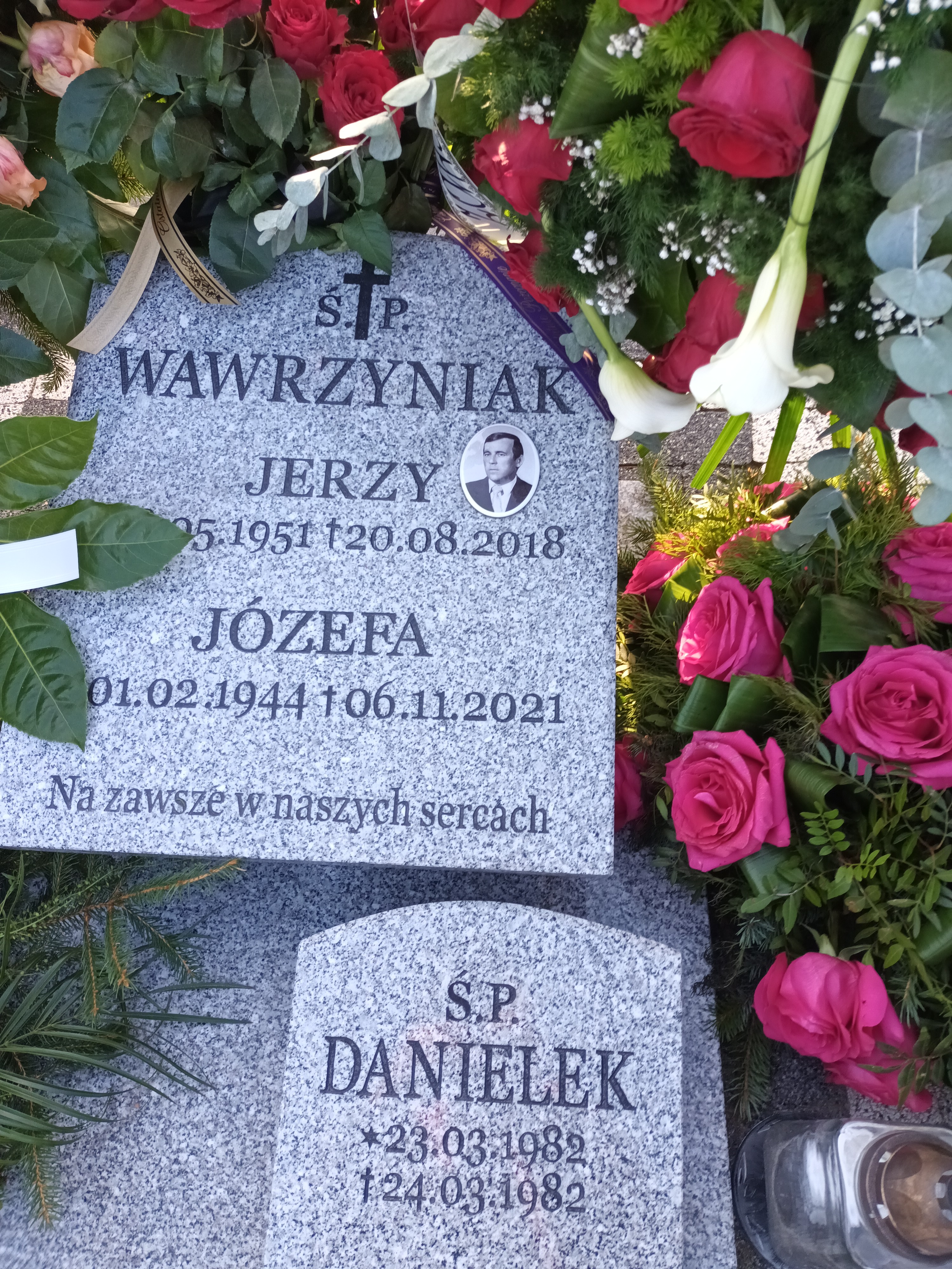 Grób Daniel Wawrzyniak